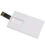 Chiavetta USB 4Gb, a forma di tessera in plastica . Possibil...