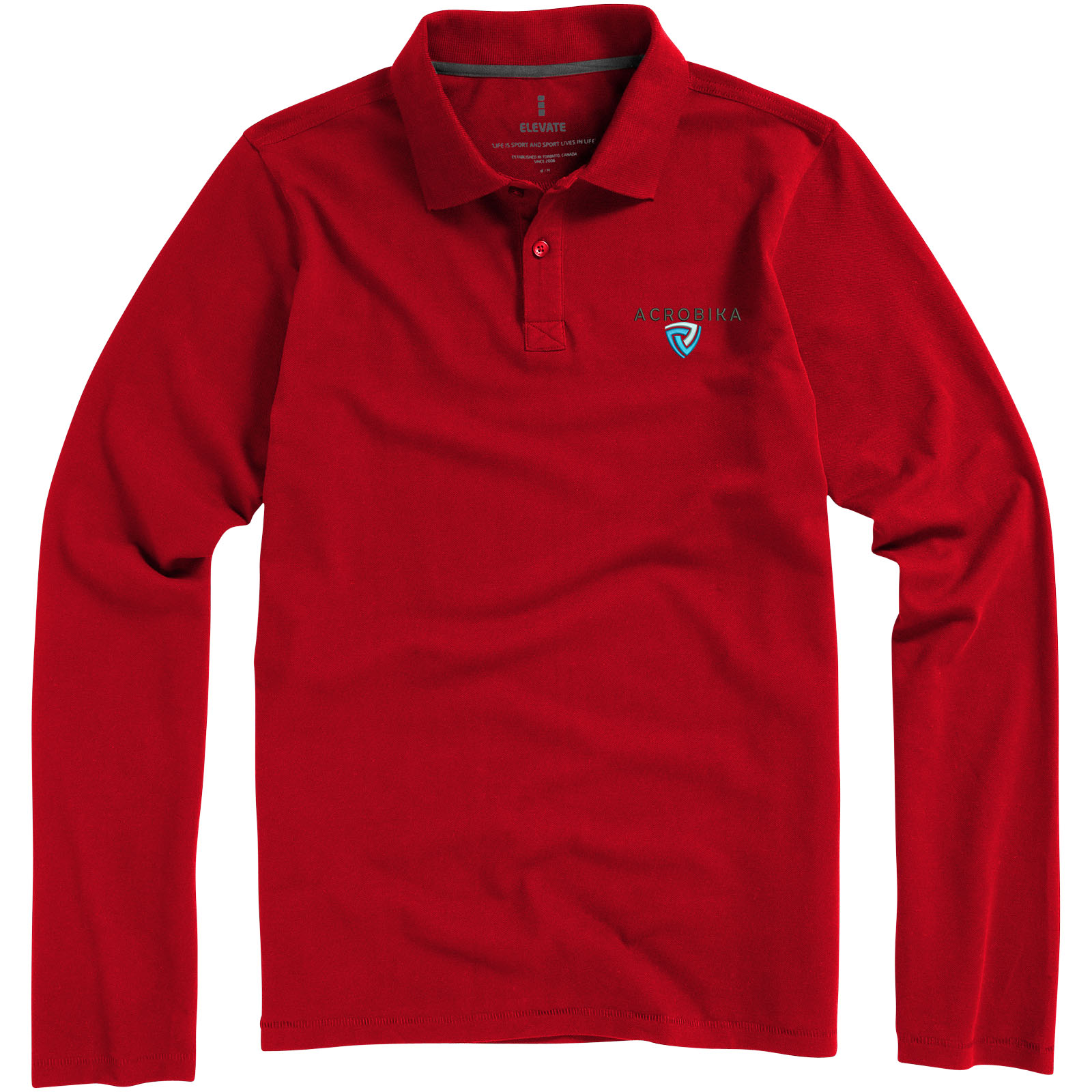 Polo Oakville a manica lunga da uomo