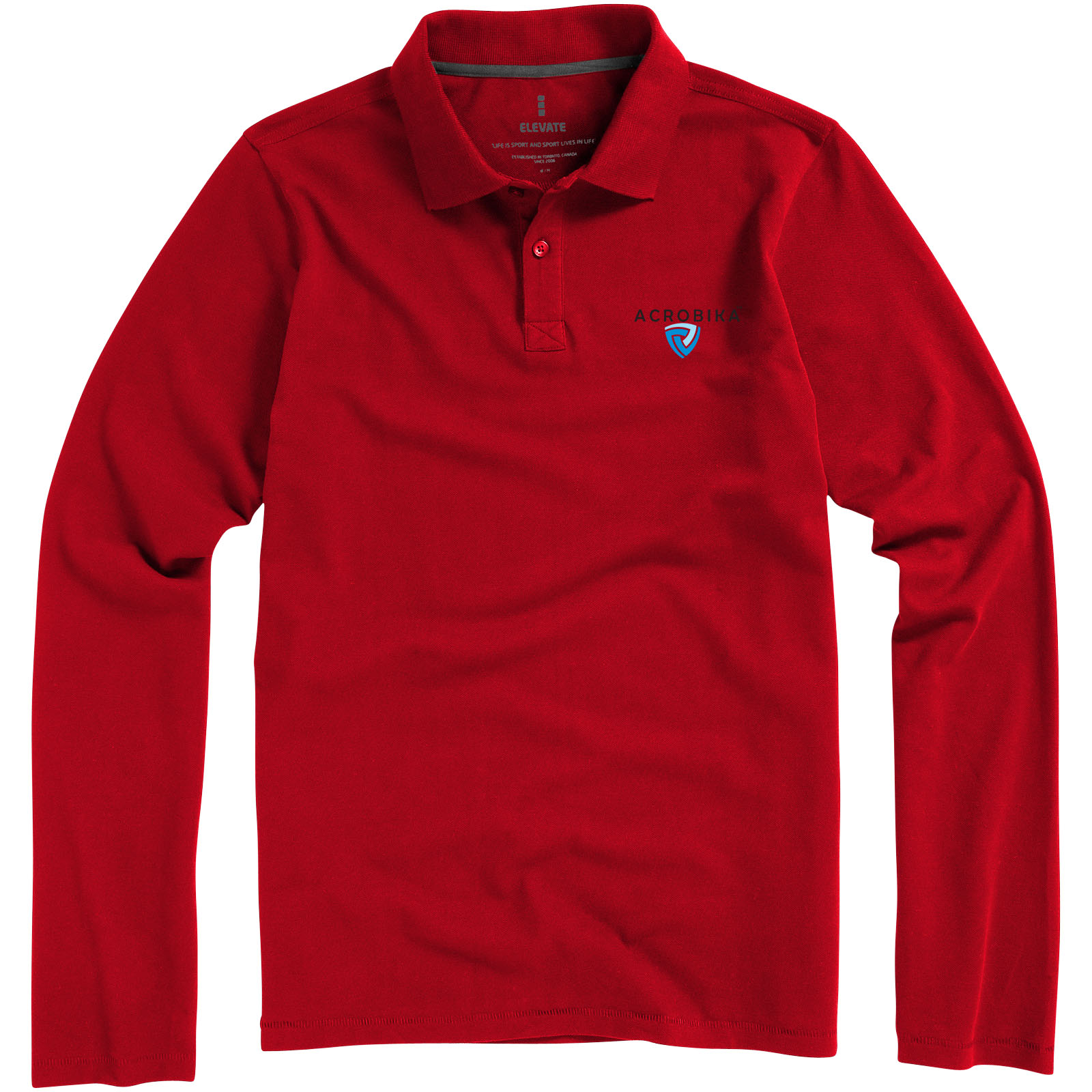 Polo Oakville a manica lunga da uomo