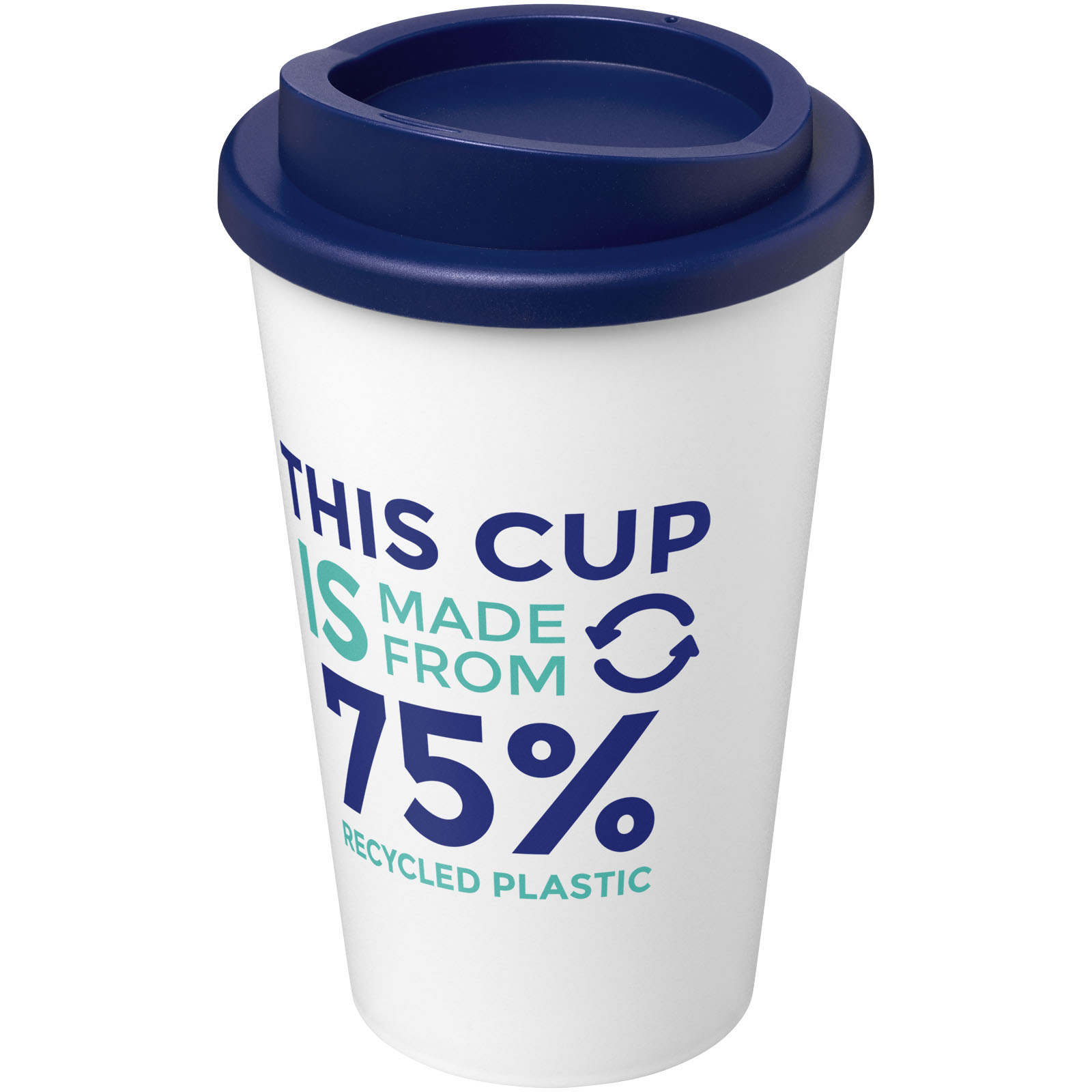 Tazza termica Americano® Eco da 350 ml in plastica riciclata