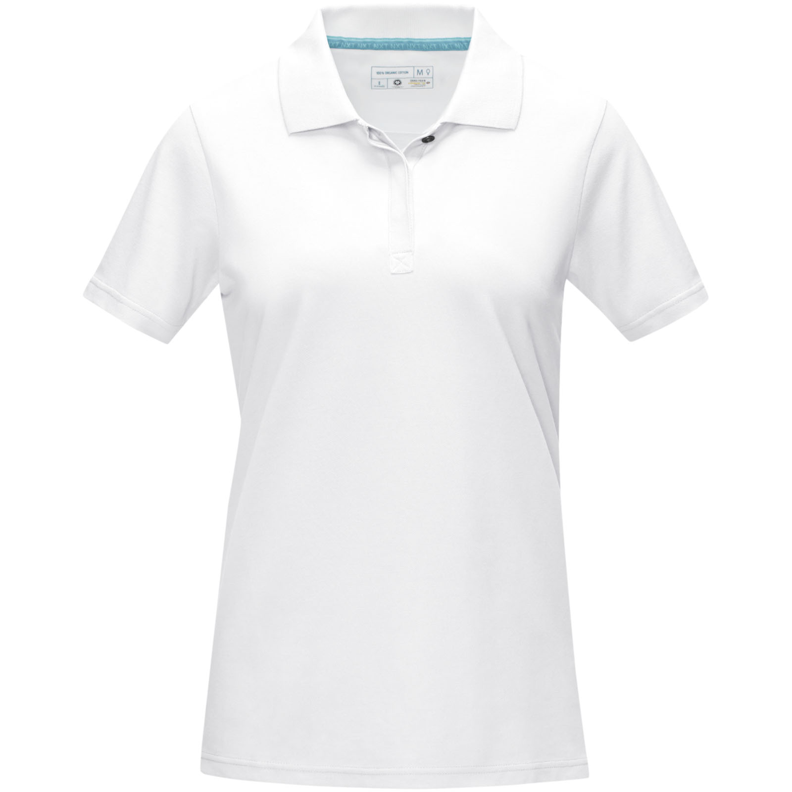 Polo Graphite a manica corta da donna in tessuto organico