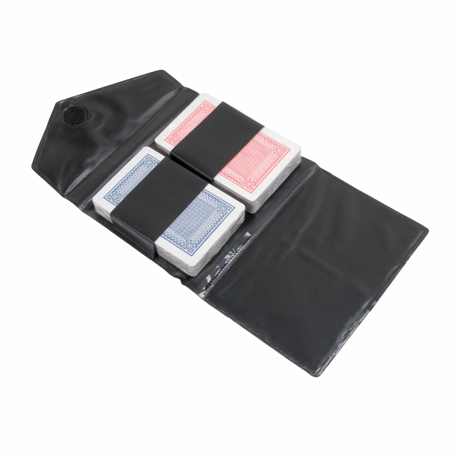 Set due mazzi da 52 carte da gioco, con custodia in PVC
