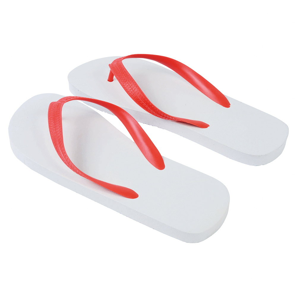 Ciabatte infradito UNISEX con suola in PE (120g) con fascetta in PVC. Taglia unica (40-44)