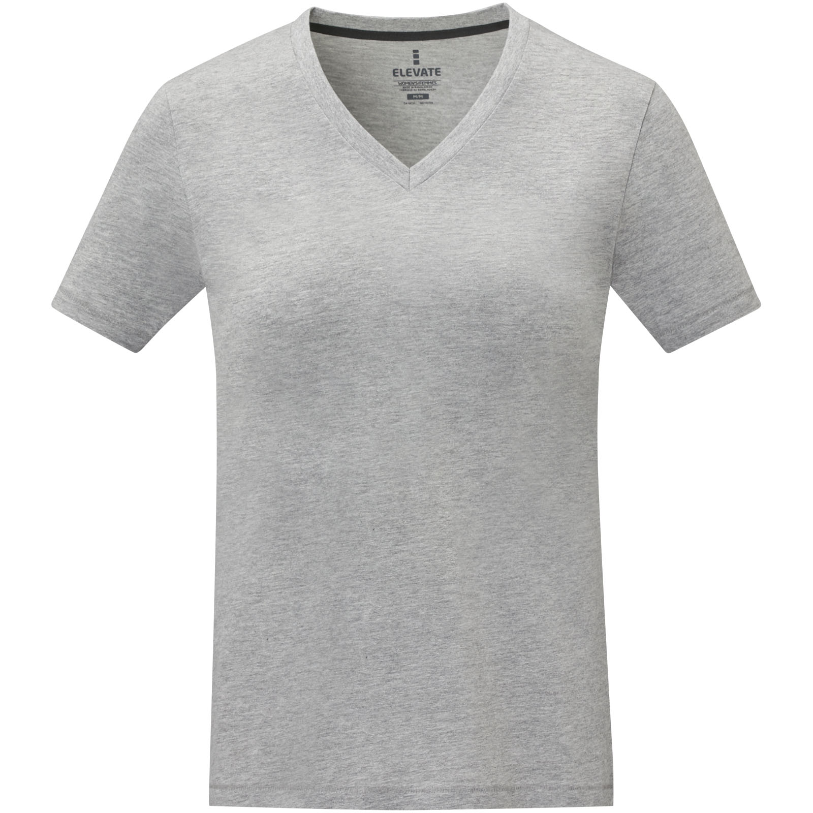 T-shirt Somoto da donna a manica corta con collo a V 