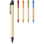 Penna a sfera Berk in cartone riciclato e plastica derivata...
