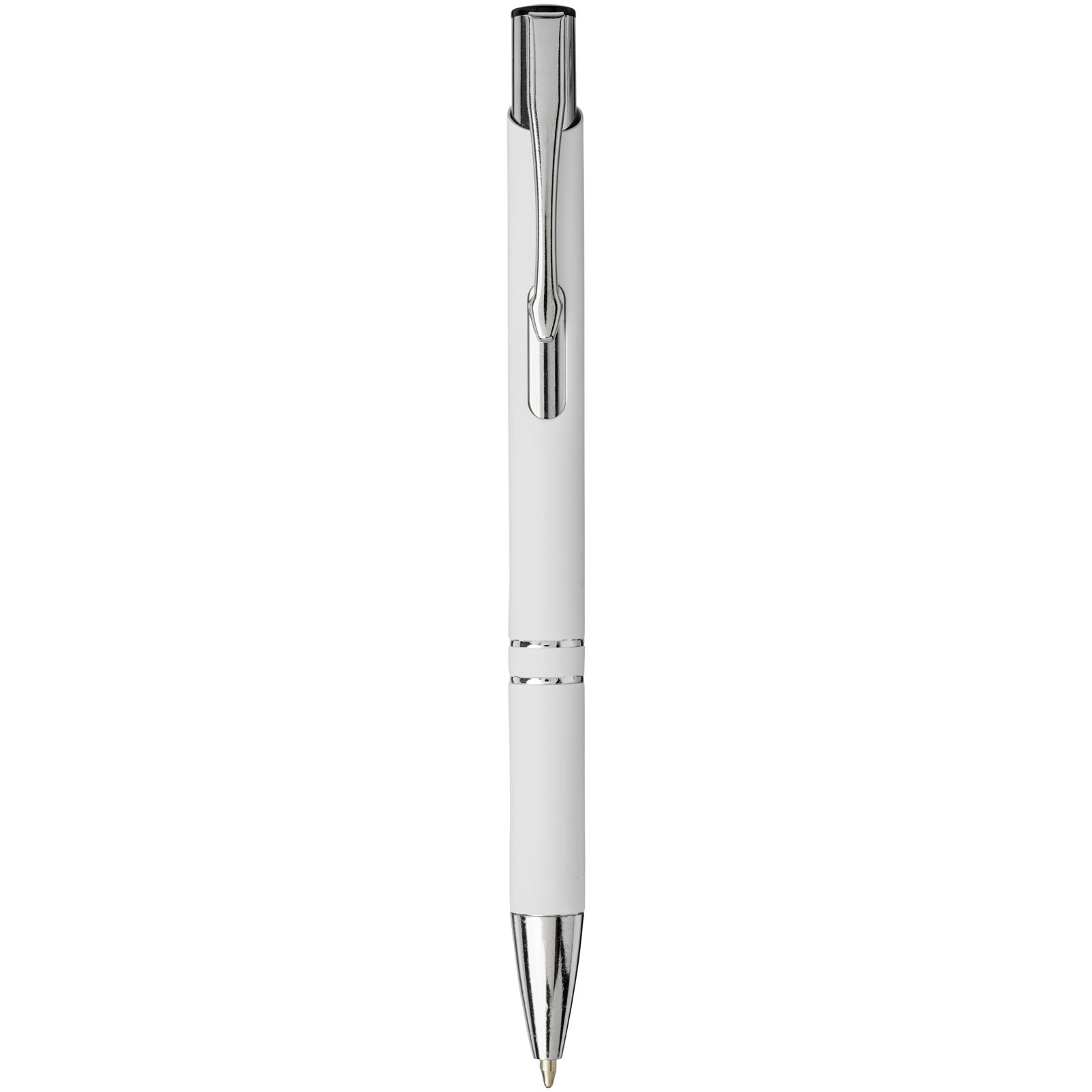 Penna a sfera a scatto Moneta soft touch