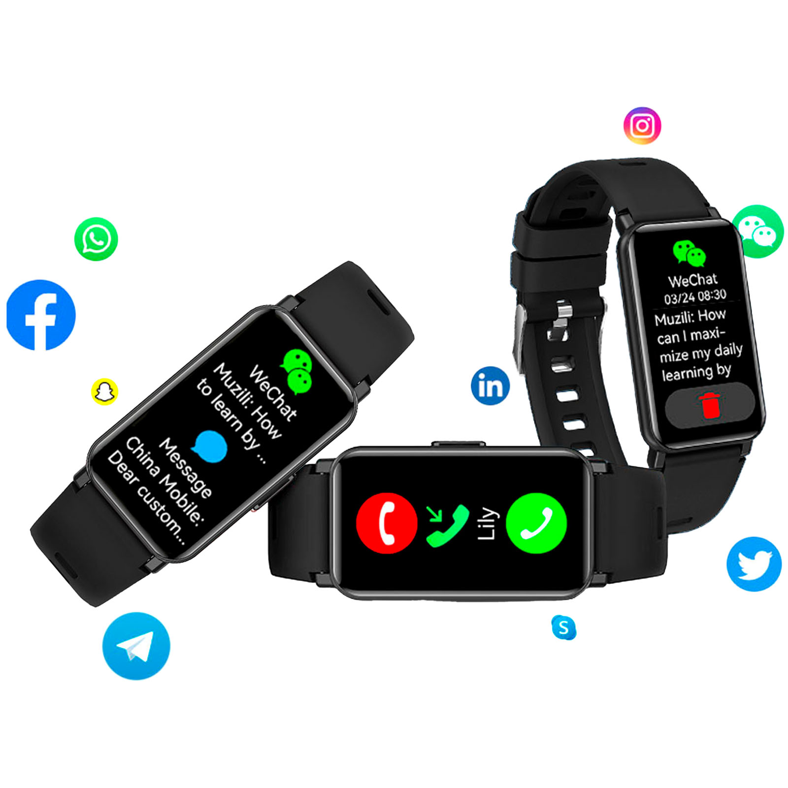 Smartband multisport con GPS Prixton AT806