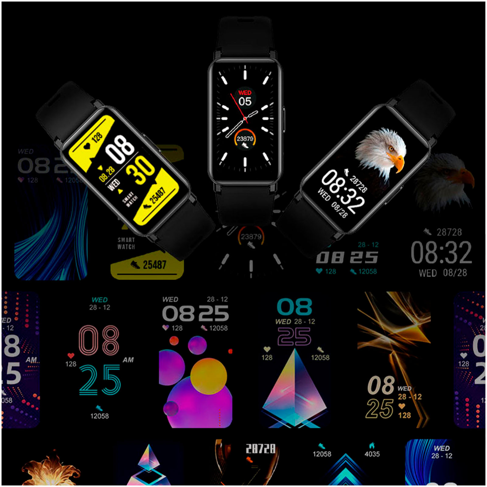 Smartband multisport con GPS Prixton AT806