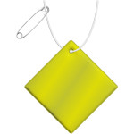 Gancio catarifrangente grande a forma di rombo in PVC con ca...