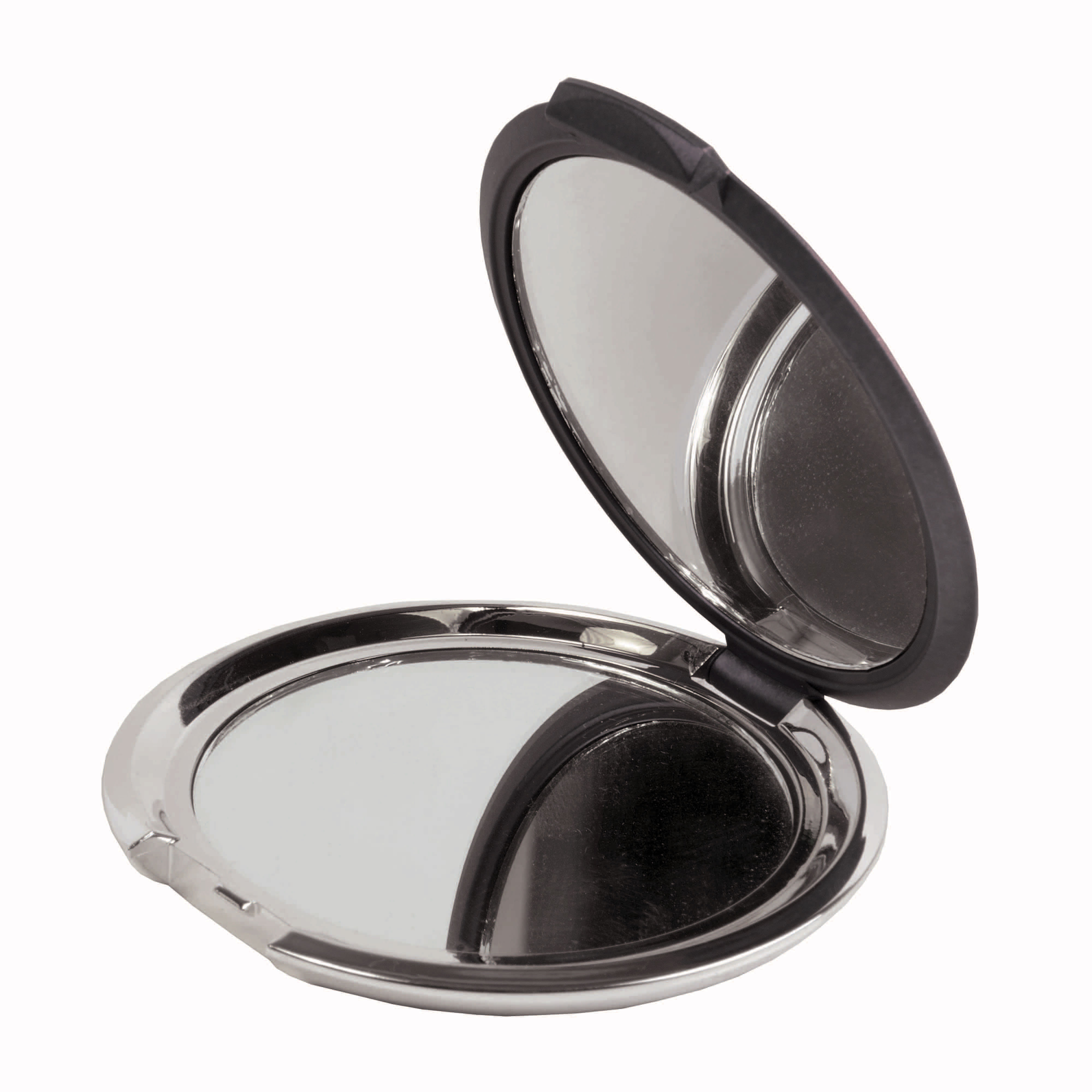 Specchietto da borsetta in ABS a doppio ingrandimento