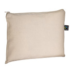 Beauty case in cotone FAIRTRADE ® 180 g/m2 con chiusura con...