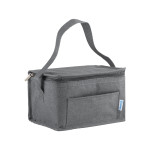 Borsa termica in r-pet melange con interno argentato