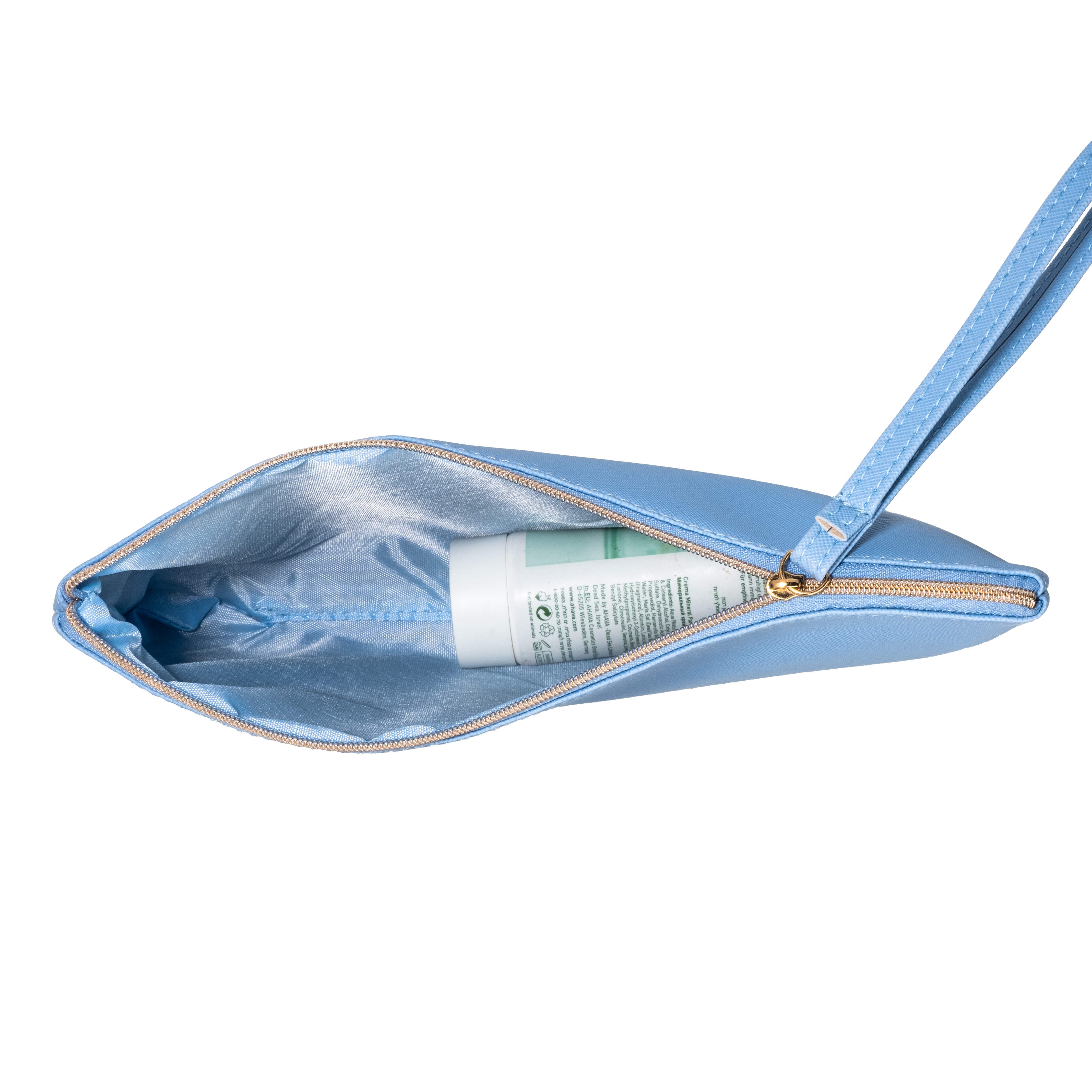 Borsa multiuso in PU grana fine saffiano