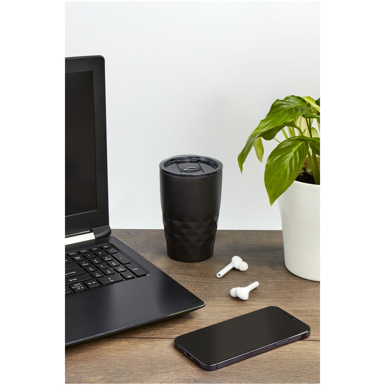 Bicchiere termico con isolamento sottovuoto Geo da 350 ml