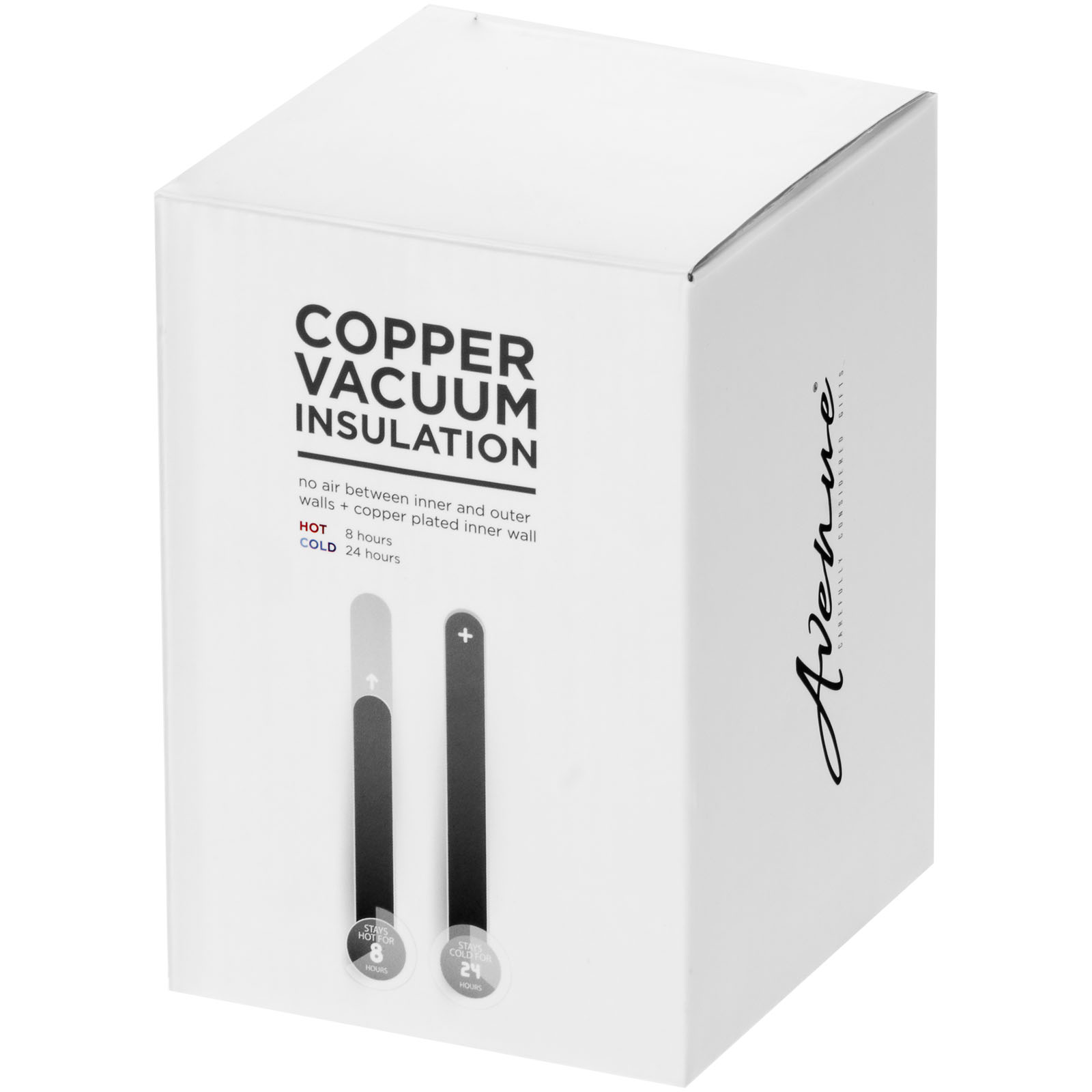 Bicchiere termico con isolamento sottovuoto Geo da 350 ml