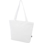 Tote bag in materiale riciclato certificato GRS con cerniera...
