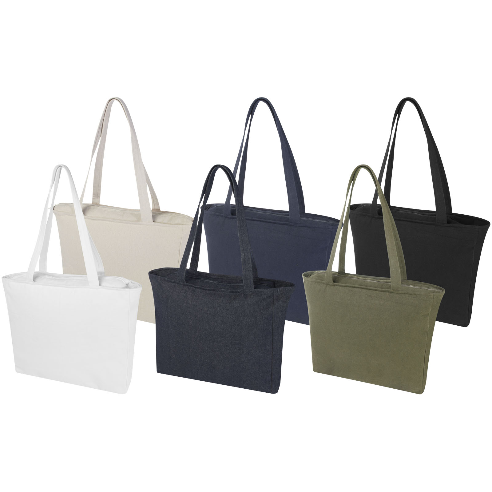 Tote bag in materiale riciclato da 500 g/m² Weekender Aware™