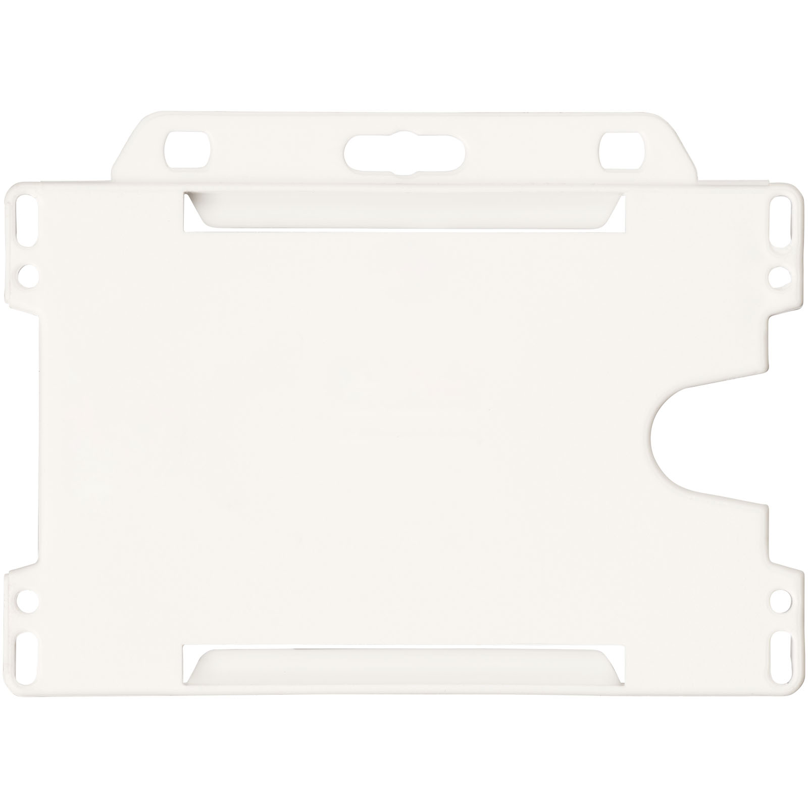 Porta badge in plastica riciclata Vega